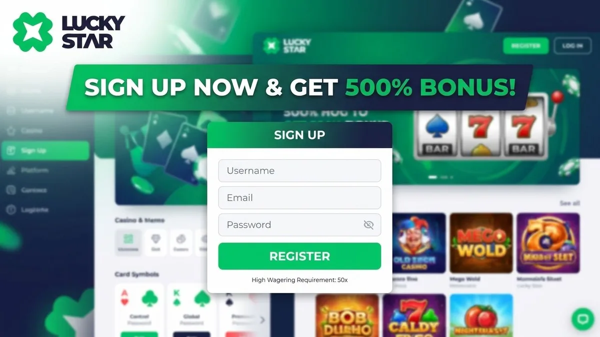 Sign Up With Bonus